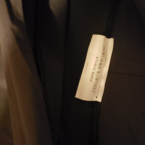 Studio Gang Deborah Korosec Black Bubble Mini Skirt Size Small - Picture 4 of 4